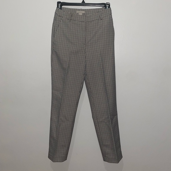 H&M houndstooth trousers size US 0 - Picture 1 of 3